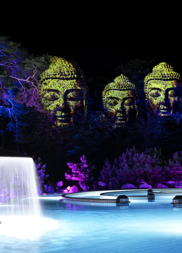 mapping-video-bouddha-bains-de-lavey-suisse